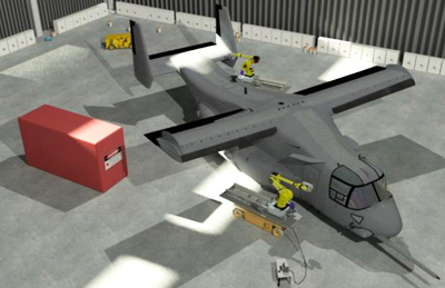 RACRS-rendering Robotic Automated Coatings Removal System from Lasertronics